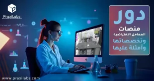 دور منصات المعامل الافتراضية وتخصصاتها وأمثلة عليها