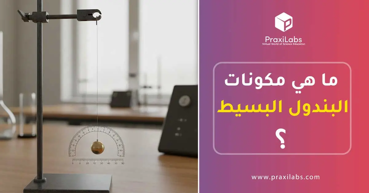 كيف توفر براكسيلابس شرح تجربة البندول البسيط بطريقة تفاعلية؟