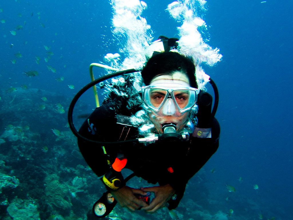Diving in the deep water - Boyle's law application 