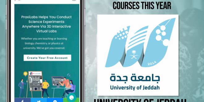 The University of Jeddah Will Benefit from Using PraxiLabs Simulations in Their Courses