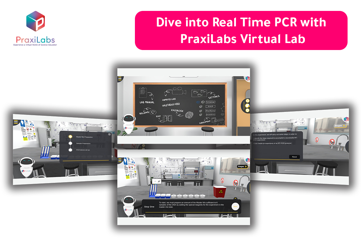 Hands-On Learning: Dive into Real Time PCR with PraxiLabs!