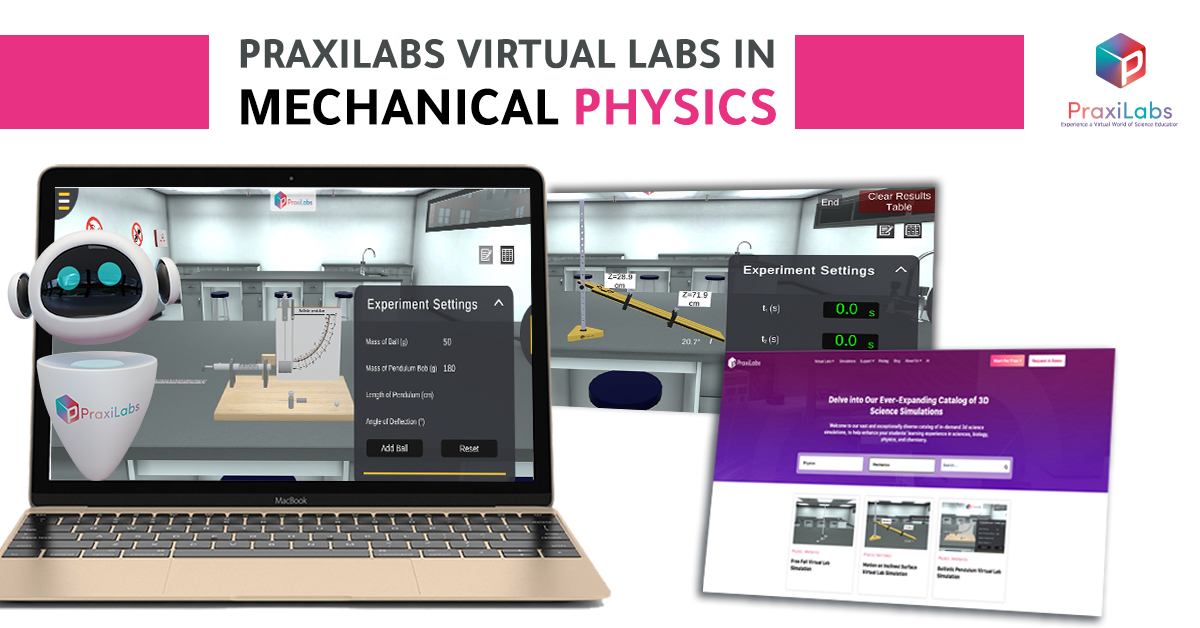 PraxiLabs Virtual Labs in Mechanical Physics