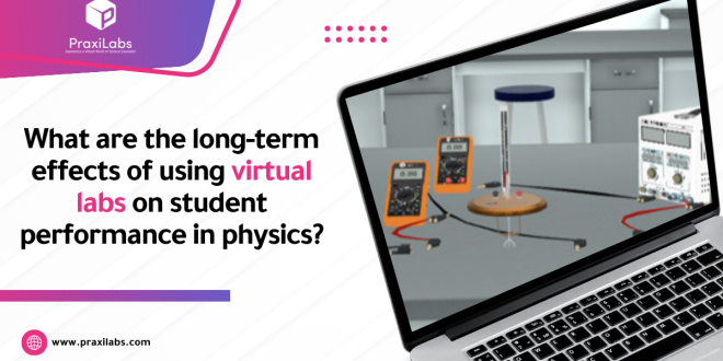 What are the long-term effects of using virtual labs for Physics Experiments on student performance?