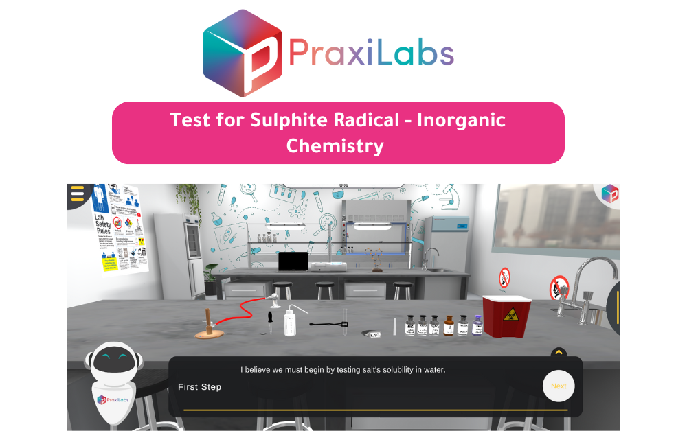 Test for Sulphite Radical