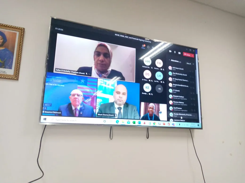 Hand in Hand PraxiLabs with National Commission on Higher Education (NCHE) Towards an Advanced Future Vision for Higher Education in Liberia