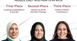 Dr Khadija ElBedweihy, CEO & Founder of PraxiLabs, has been awarded First Place in the 2023 Cartier Women’s Initiative, Regional Awards for Middle East and North Africa