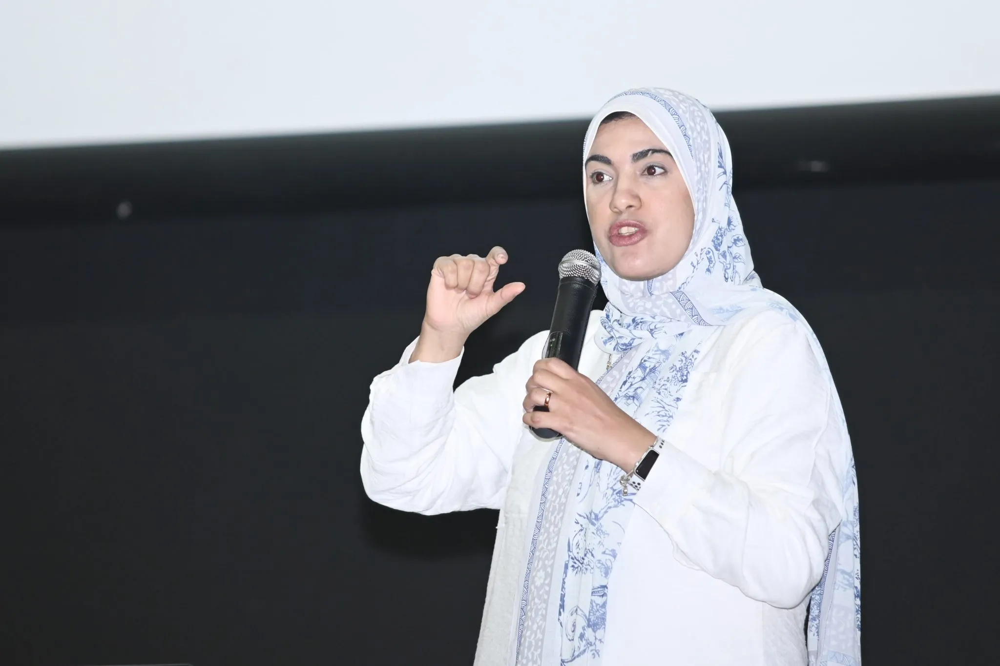 Dr. Khadija conducted a practical experiment