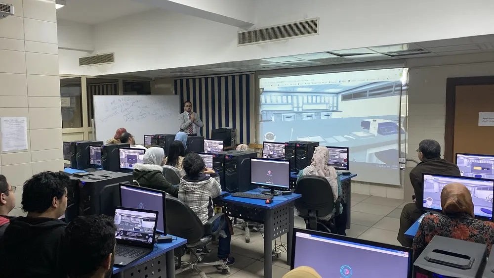 Praxilabs laboratories at the Faculty of Pharmacy, Ain Shams University