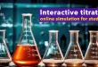 Interactive Titration Online Simulation for Students