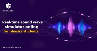 Real-time sound wave simulator online for physics students