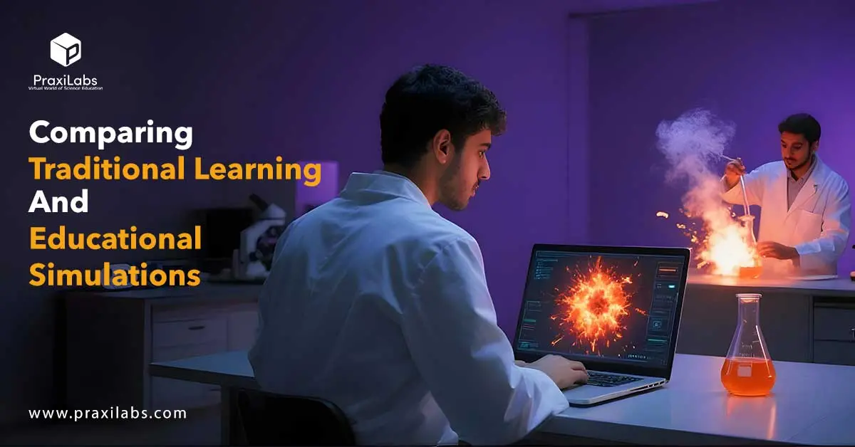 Comparing traditional learning and educational simulations