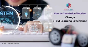 How do simulation websites change STEM learning experience?