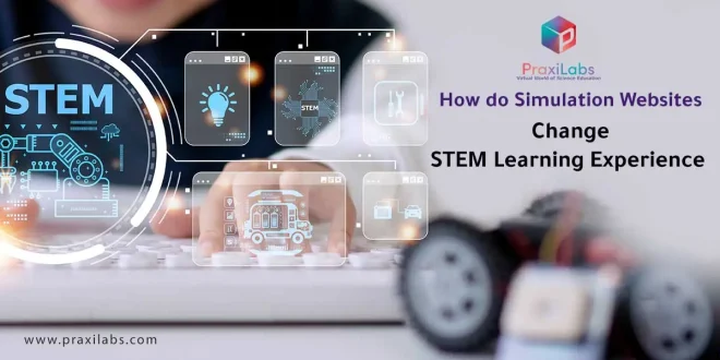 How do simulation websites change STEM learning experience?