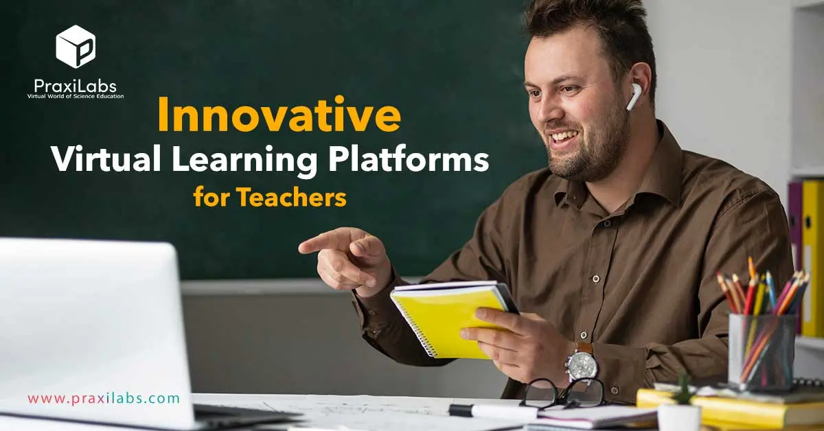 Science virtual learning platforms for teachers
