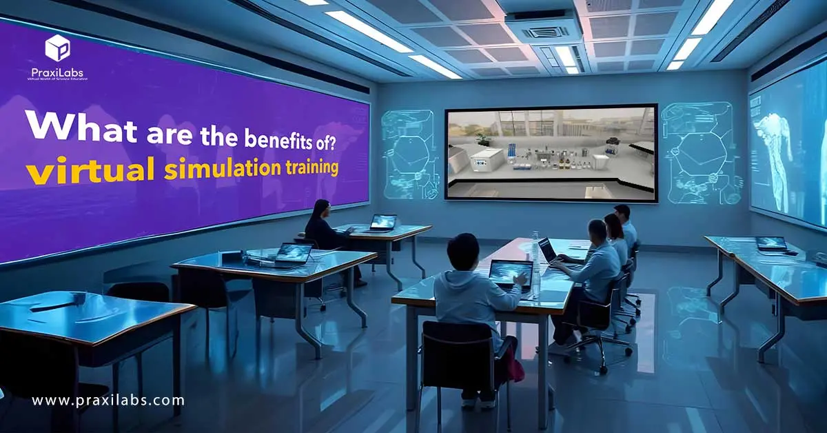 What are the benefits of virtual simulation training?