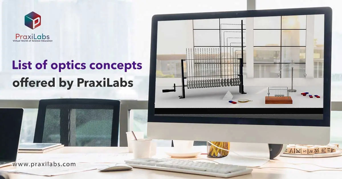 List of optics concepts offered by PraxiLabs