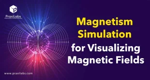 Magnetism Simulation for Visualizing Magnetic Fields