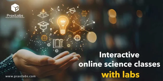 Interactive Online Science Classes with Labs