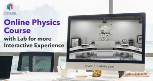 Online Physics Course with Lab for more Interactive Experience