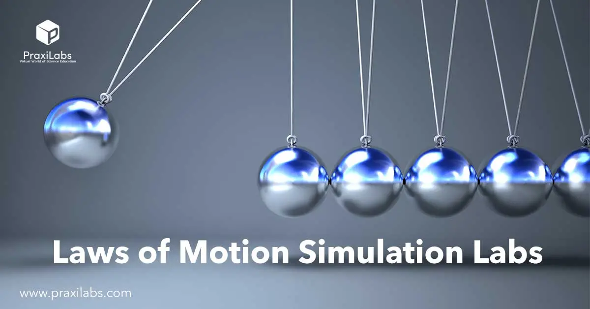 Virtual Labs for Laws of Motion Simulation
