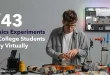 43 Physics Experiments for College Students to Try Virtually