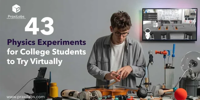 43 Physics Experiments for College Students to Try Virtually