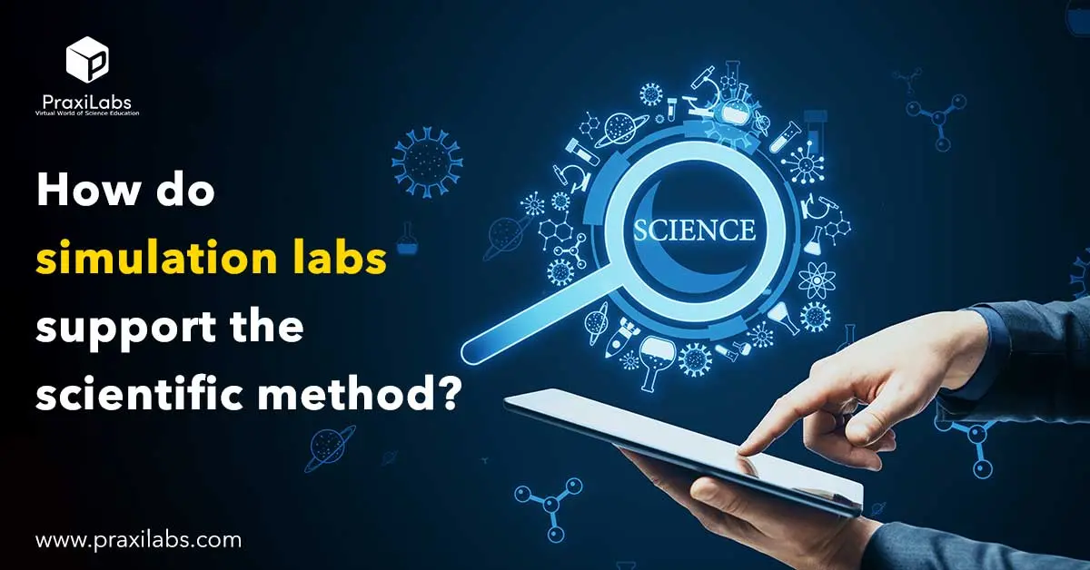 How do simulation labs support the scientific method?
