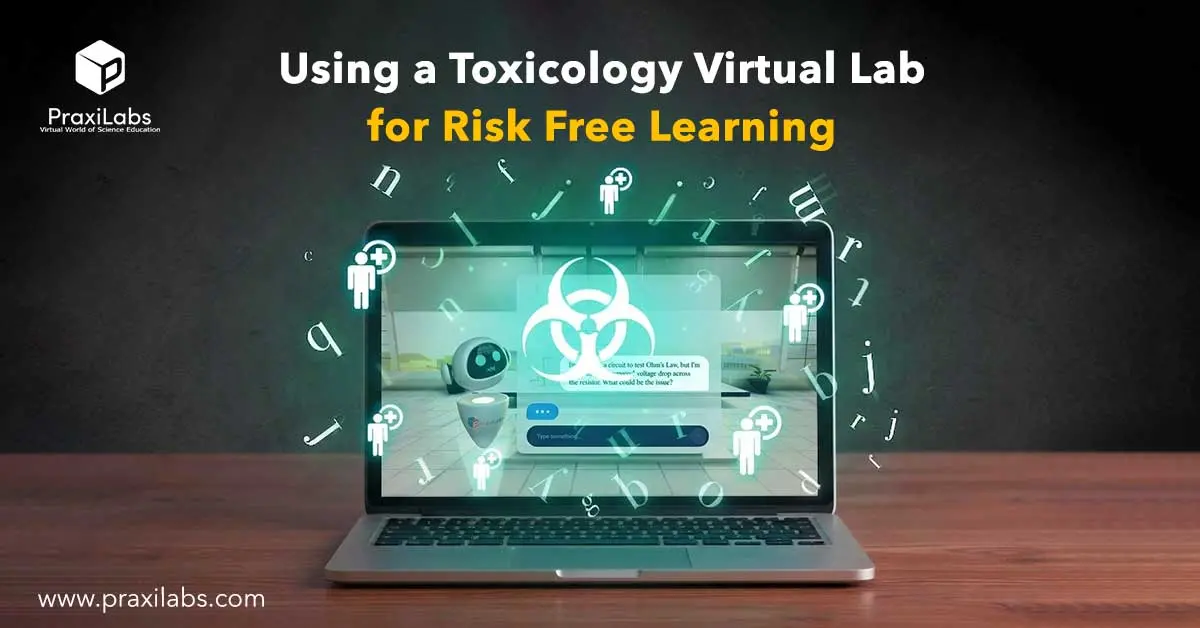 How does Toxicology virtual lab provide safety standards?