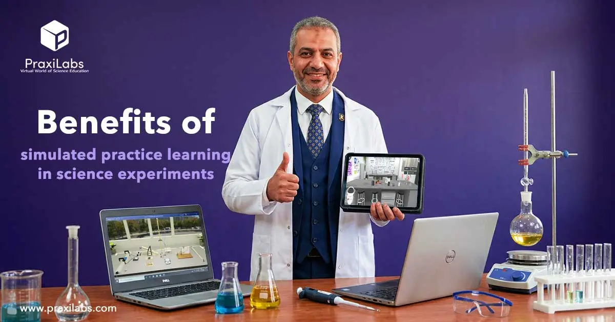 Benefits of simulated practice learning in science experiments: