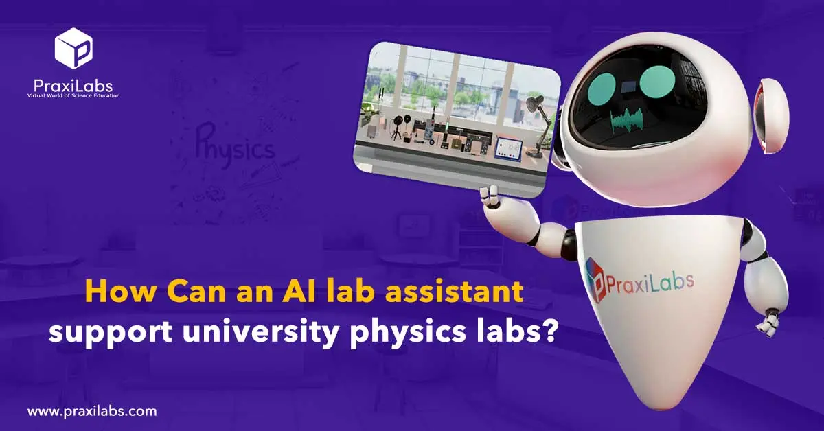 How can an AI lab assistant support university physics labs? 