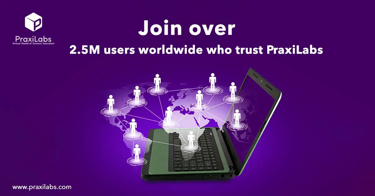 Join over 2.5M users worldwide who trust PraxiLabs